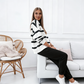 🔥Last Day Promotion 60% OFF⏰👚💕Women's Striped 2-Piece Tracksuit Set🔥