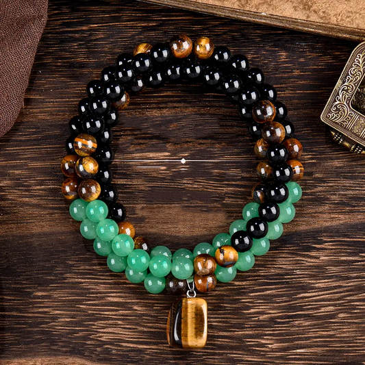 🔥Last Day Sale 60% OFF⏰✨Bohemian Natural Stone Beaded Necklace & Bracelet🎁