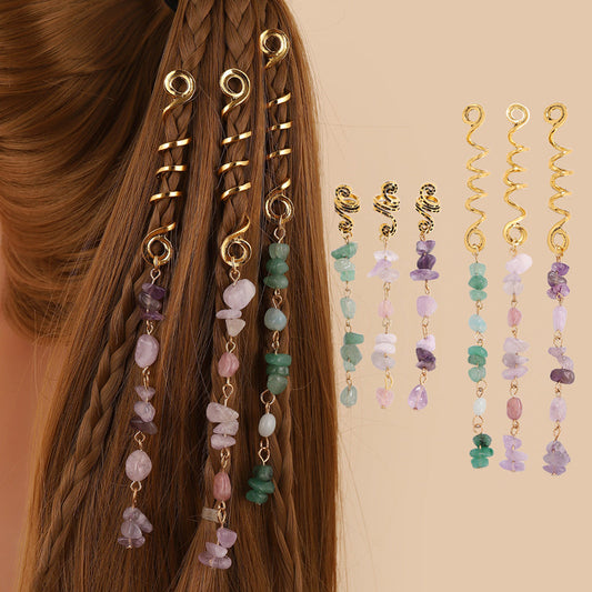 🎅 HOLIDAY HAUL SALE💎Spiral Braid & Dreadlock Hair Pendant🎁