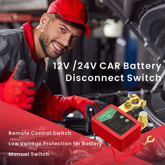 🎉HOLIDAY HAUL SALE🚗🔋12V/24V Remote Control Car Battery Disconnect Switch