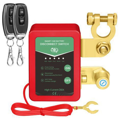 🎉HOLIDAY HAUL SALE🚗🔋12V/24V Remote Control Car Battery Disconnect Switch