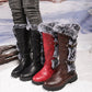 🎉HOLIDAY HAUL SALE👢Women's Faux Fur Trim Winter Snow Boots🎁