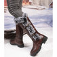 🎉HOLIDAY HAUL SALE👢Women's Faux Fur Trim Winter Snow Boots🎁