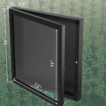 🔥Last Day Sale 60% OFF⏰🖼️👕Wooden Jersey Display Frame with Magnetic Door🎁