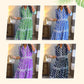 🌸Spring Sale 60% OFF💐Women’s Geometric Print V-Neck Maxi Dress