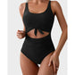🌸Spring Sale 60% OFF💃Women's Tummy Control Slimming Cutout Tie Knot One Piece Swimsuit👙
