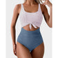 🌸Spring Sale 60% OFF💃Women's Tummy Control Slimming Cutout Tie Knot One Piece Swimsuit👙