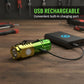 🔋 Mini Magnetic Rechargeable Flashlight – Light That Sticks With You Anywhere! ✨