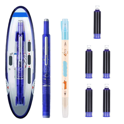 🔥 Hot Sale 50% OFF🔥🖋️✒️Quick-Dry Retractable Fountain Pen🎁
