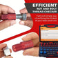 🔧📏 50% OFF! Nut & Bolt Thread Checker Kit – Military-Grade Precision for Internal & External Threads (Metric + Imperial)