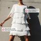 🌸Spring Sale 60% OFF🎁👗Women's Elegant Layered Ruffle Sleeve Dress – Effortless Style for Every Occasion💃