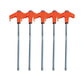 ✨LAST DAY SALE 50% OFF🔥🏕️5PCS 8" Screw-in Tent Stakes Ground Anchors👍