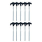 ✨LAST DAY SALE 50% OFF🔥🏕️5PCS 8" Screw-in Tent Stakes Ground Anchors👍