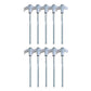 ✨LAST DAY SALE 50% OFF🔥🏕️5PCS 8" Screw-in Tent Stakes Ground Anchors👍