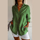 🌸Spring Sale 60% OFF⏰Classic Pleated Textured Single-Breasted Lapel Shirt for Women