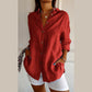 🌸Spring Sale 60% OFF⏰Classic Pleated Textured Single-Breasted Lapel Shirt for Women