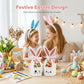 🥳2026 HOT SALE🥳💞60% OFF!✨ 💝10PCS Easter Bunny Treat Boxes with Ribbons & Tags
