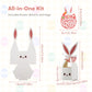 🥳2026 HOT SALE🥳💞60% OFF!✨ 💝10PCS Easter Bunny Treat Boxes with Ribbons & Tags
