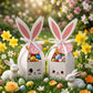 🥳2026 HOT SALE🥳💞60% OFF!✨ 💝10PCS Easter Bunny Treat Boxes with Ribbons & Tags