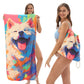 🔥LIMITED TIME 60% OFF!⏰50K+ SOLD!🏖️2-in-1 Printed Beach Towel Backpack🎁