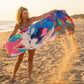 🔥LIMITED TIME 60% OFF!⏰50K+ SOLD!🏖️2-in-1 Printed Beach Towel Backpack🎁