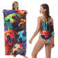 🔥LIMITED TIME 60% OFF!⏰50K+ SOLD!🏖️2-in-1 Printed Beach Towel Backpack🎁
