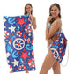 🔥LIMITED TIME 60% OFF!⏰50K+ SOLD!🏖️2-in-1 Printed Beach Towel Backpack🎁