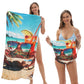 🔥LIMITED TIME 60% OFF!⏰50K+ SOLD!🏖️2-in-1 Printed Beach Towel Backpack🎁