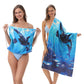🔥LIMITED TIME 60% OFF!⏰50K+ SOLD!🏖️2-in-1 Printed Beach Towel Backpack🎁