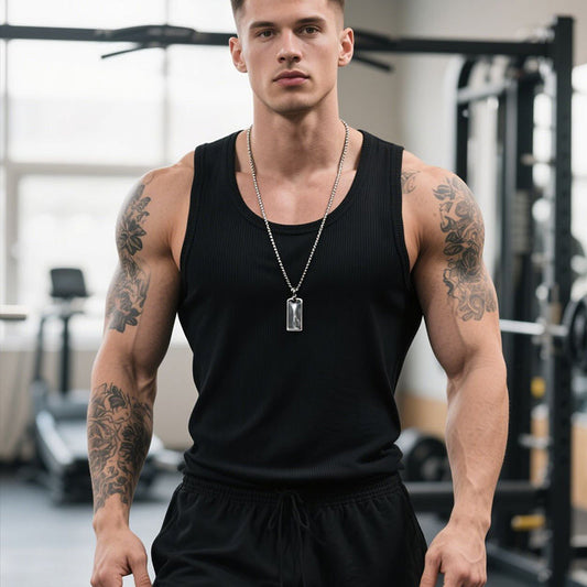 🔥Buy More Save More🔥Men's Cotton Fitness Tank Top🏋️