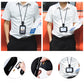 🪪 50% OFF NOW! 🔖 Retractable ID Badge Holder with Lanyard – 360° Metal Swivel Clip, 32-Inch Cord & Breakaway Safety Buckle 🛡️