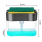 🔥 Hot Sale Buy 2 Get 1 Free🧼 2-In-1 Sponge Rack & Dish Soap Dispenser