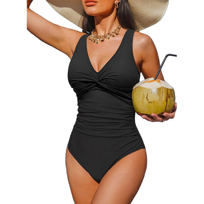 🔥LAST DAY SALE⚡50K+ SOLD!👙Women's Tummy Control One-Piece Swimsuit🏖️
