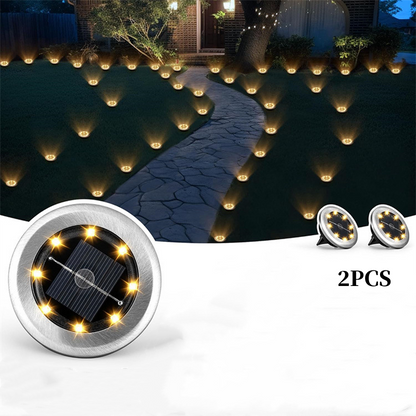 🔥Buy More Save More🔥🏡💡Outdoor Waterproof Solar Ground Light✨
