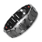 🔥 LIMITED TIME: 60% OFF! ⚽ Men's Magnetic Soccer Bracelet – Hexagonal Pattern, Stainless Steel & Energy Stones ✨