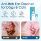 🏆🔥Last Day🐾 Buy 2 Get 1 Free! 💥Pet Ear Cleaner – Natural plant extracts – 68K+ sold – gentle, safe for dogs & cats – helps prevent infections 🌿🐶✨