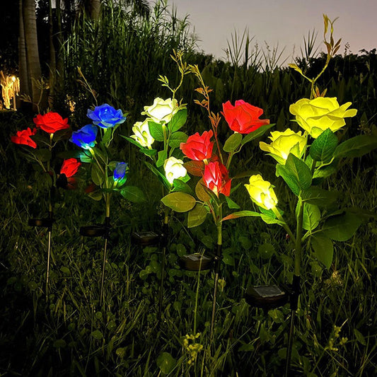🌹🕯️Memorial Solar Rose Lights | Warm Glow to Honor Your Loved Ones💛