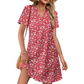 ⏰2026 Hot Sale 50% OFF💃Women's Casual V Neck Vacation Midi Dress With Pockets
