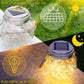 🔥Last Day Sale 60% OFF⏰☀️Solar Crackle Glass Jar Light💡