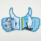 🏆⚽EVA Foam Thumbs-Up Hand for Sports Events💥