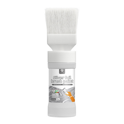 🔥Last Day Sale 60% OFF⏰🖌️🏠Water-Based Metallic Silver Paint with Built-in Brush💥👍