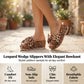 🐆👡Women's Leopard Print Bow Platform Sandals