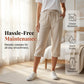 ⏳Time-Limited Special Offer!⏰👖Women's Casual Cotton Linen Capris✨🌿