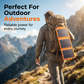 🔥Last Day Sale 60% OFF⏰☀️🔋Portable Solar Panel with USB Charging🏕️
