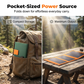 🔥Last Day Sale 60% OFF⏰☀️🔋Portable Solar Panel with USB Charging🏕️