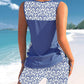 🏖️Summer Hot Sale 60% OFF🏝️🩱Women's Tummy Control Tankini Set with Built-In Bra – Flattering Boho Swimwear with Shorts