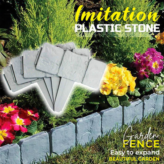 🔥Last Day Sale 60% OFF⏰Imitation Stone Garden Fence – Realistic Look, Easy Install & Expandable Design 🌿✨