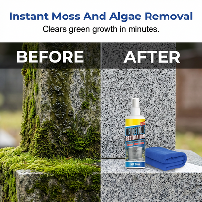 🔥Buy More Save More⏰🎁Headstone Cleaning & Restoration Spray – Remove Stains Instantly
