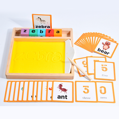 Educational Sand Tray for Letter & Number Writing