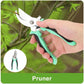 Heavy-Duty Garden Tool 9-Piece Set